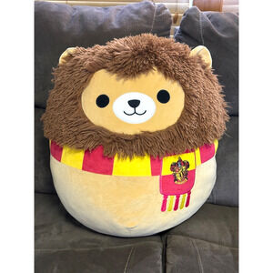 Squishmallow HARRY POTTER 20" Gryffindor Lion Jumbo Plush Excellent Condition